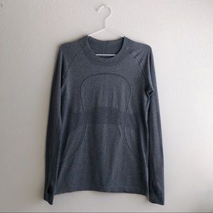 Lululemon Classic Swifty Tech Grey Long Sleeve